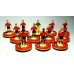 Subbuteo Andrew Table Soccer Begium World Cup Team 2026 on WSB Professional bases